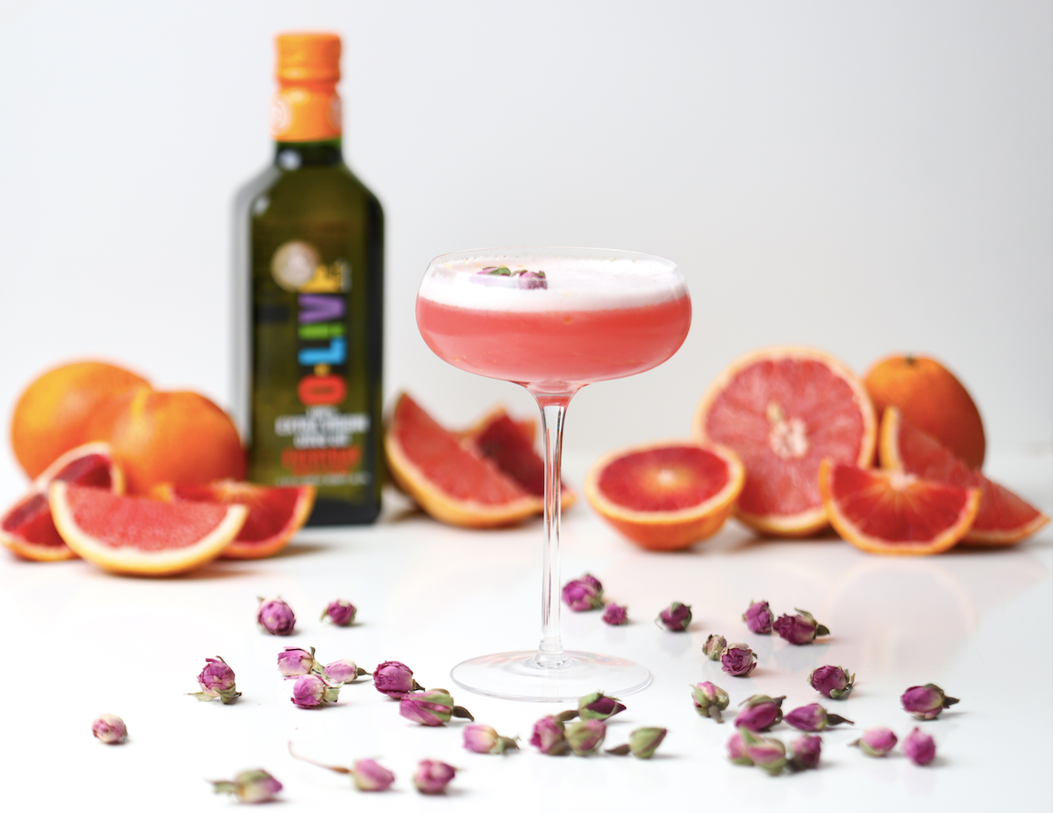 Cocktail 🍹 Citrus rose and olive oil 🍋🌹 – O-Live & Co.
