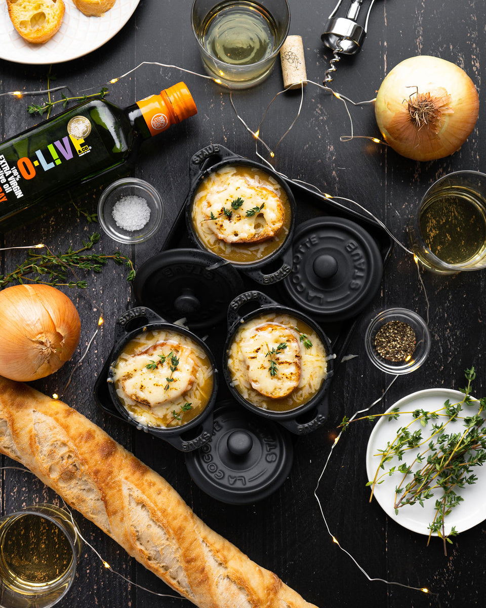 Homemade French Onion Soup by @SalimasKitchen &ndash; O-Live &amp; Co.