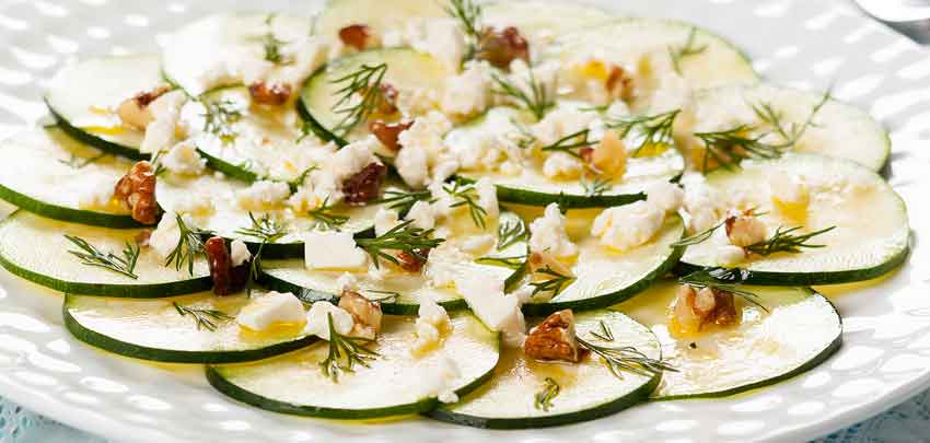 ZUCCHINI CARPACCIO – O-Live & Co.