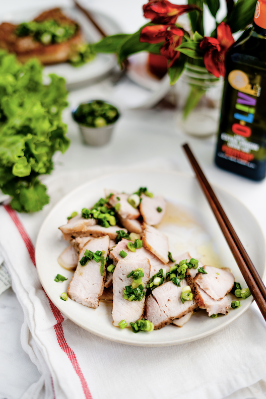 Vietnamese Pork Chops with Scallion Oil by @frommetovuu
