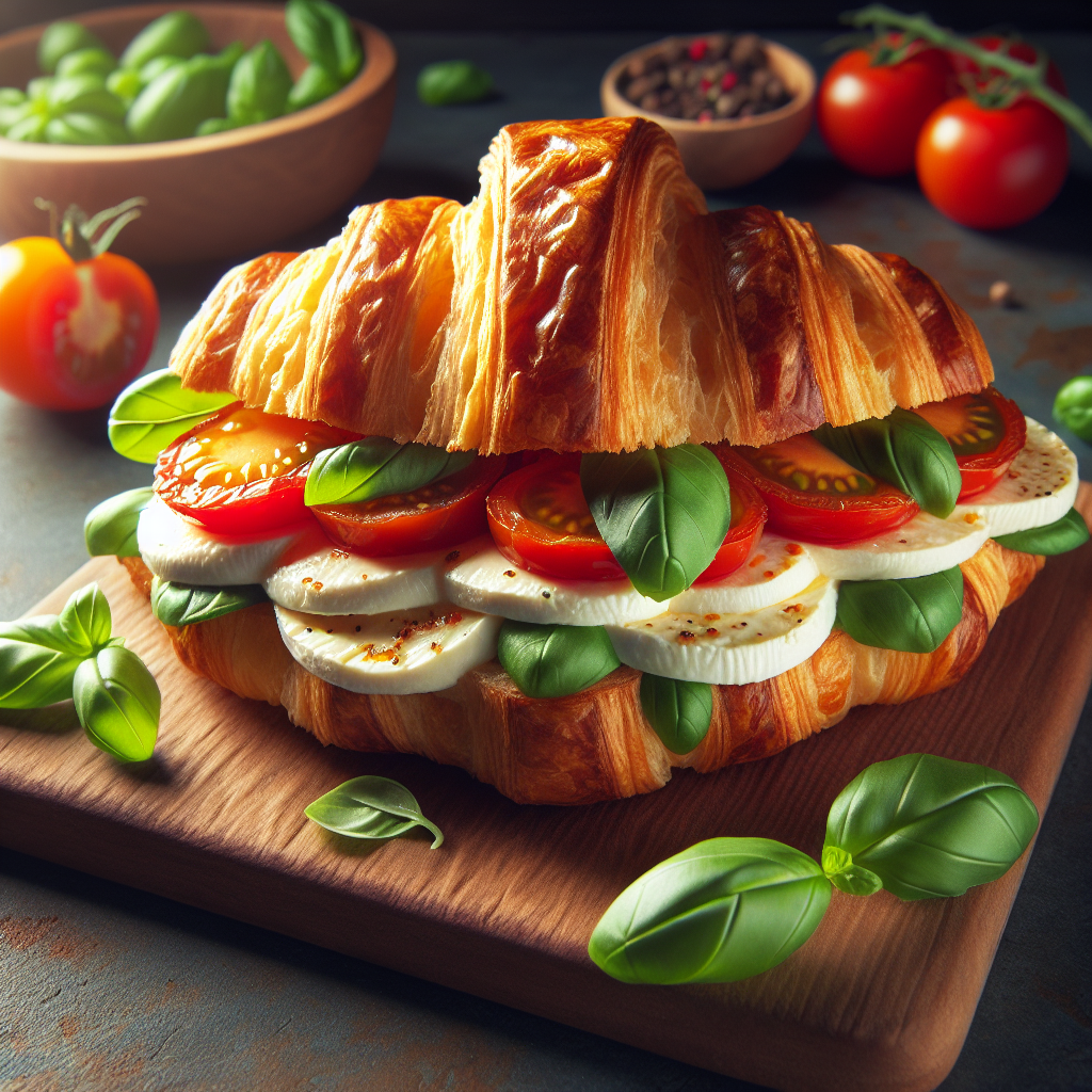 Croissant Sandwich Ideas! 🥐🥬🍅